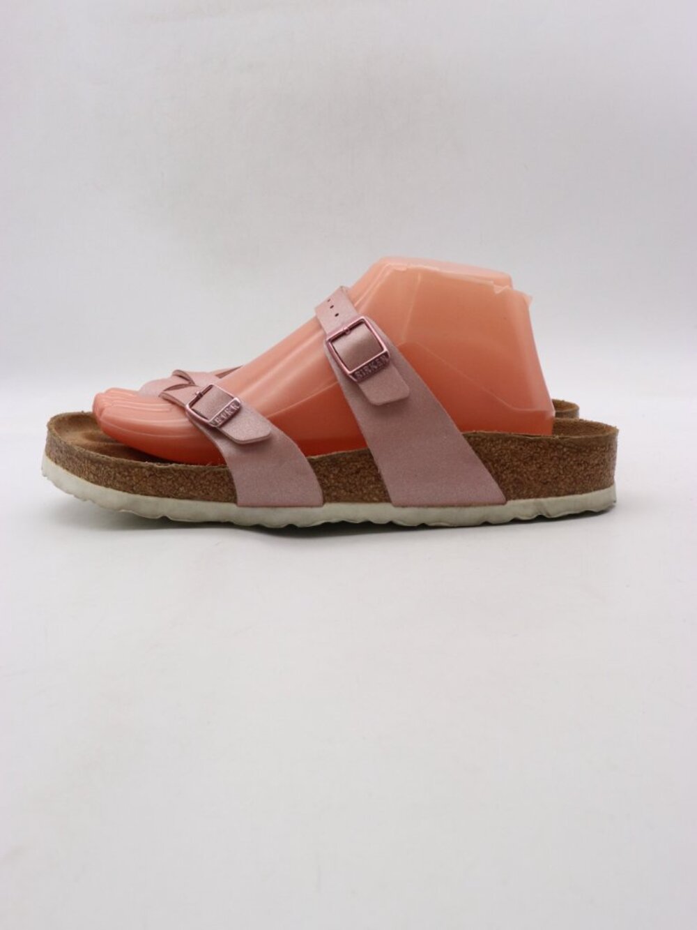 Birkenstock Mayari Birko-Flor Sandals Women's EU 40 US 9 Pink Double Strap